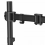 StarTech.com Braccio Articolato per Monitor da Scrivania - Accaio robusto (ARMPIVOTB)