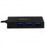 StarTech.com 4 porte USB C Hub - Hub USB Type-C con 4 porte USB-A (USB 3.0/3.1 Gen 1 SuperSpeed 5Gbps) - Bus USB o a (HB30C4AFS)