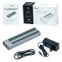 i-tec U3CHARGEHUB13 Caricabatterie per dispositivi mobili Grigio Interno (U3CHARGEHUB13)