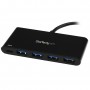StarTech.com HB30C4AFPD hub di interfaccia USB 3.2 Gen 1 (3.1 Gen 1) Type-C 5000 Mbit/s Nero (HB30C4AFPD)