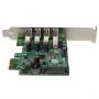 StarTech.com Adattatore scheda controller PCI Express PCIe SuperSpeed USB 3.0 a 4 porte con UASP - Alimentazione SA (PEXUSB3S4V)