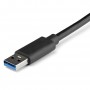 StarTech.com Adattatore USB 3.0 a doppia porta Ethernet Gigabit NIC con porta USB (USB32000SPT)