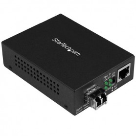 StarTech.com Convertitore multimediale compatto Gigabit Ethernet a Fibra multimodale - 850 nm LC - 550 m (MCM1110MMLC)