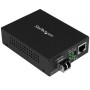 StarTech.com Convertitore multimediale compatto Gigabit Ethernet a Fibra multimodale - 850 nm LC - 550 m (MCM1110MMLC)