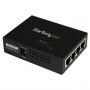 StarTech.com Iniettore midspan Gigabit Power over Ethernet (PoE) a 4 porte - 802.3at/af (POEINJ4G)