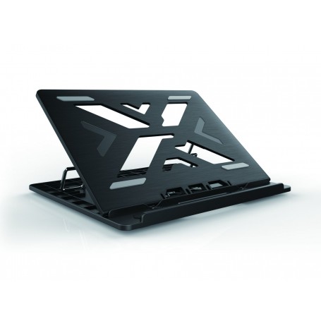Conceptronic ERGO Laptop Cooling Stand 39,6 cm (15.6") Supporto per computer portatile Nero (THANA03B)
