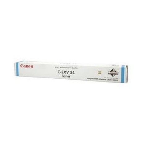 Canon C-EXV 34 cartuccia toner 1 pz Originale Ciano (3783B002AA)