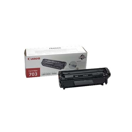 Canon Toner CRG703 Black cartuccia toner 3 pz Originale Nero (7616A005)