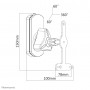Neomounts by Newstar Select Supporto a parete Neomounts per Sonos Play1 & Play3 (NM-WS130WHITE)