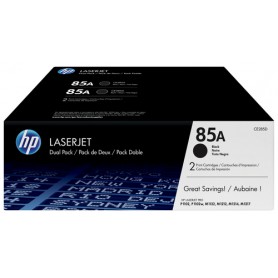 HP Confezione da 2 cartucce originali di Toner nero LaserJet 85A (CE285AD)