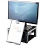 Fellowes 9169501 supporto da tavolo per Tv a schermo piatto 53,3 cm (21") Libera installazione Grafite (9169501)