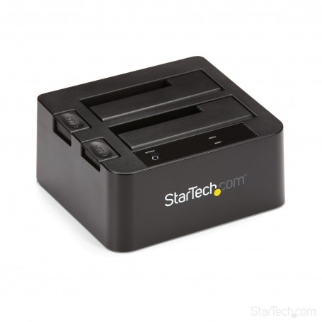 StarTech.com Box esterno USB 3.1 (10Gbps) a doppio alloggiamento da 2,5"/3,5" SATA SSD/HDD (SDOCK2U313)