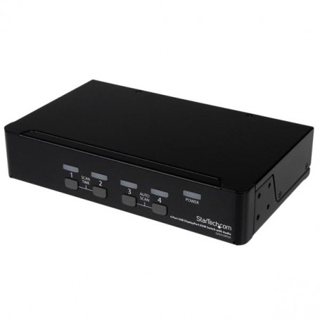 StarTech.com Switch KVM DisplayPort USB a 4 porte con audio (SV431DPUA)
