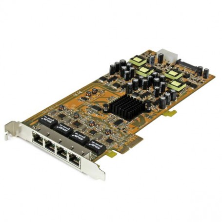 StarTech.com Scheda di rete PCIe Gigabit Power over Ethernet a 4 porte - Adattatore PCI express PSE / POE - NIC (ST4000PEXPSE)