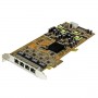 StarTech.com Scheda di rete PCIe Gigabit Power over Ethernet a 4 porte - Adattatore PCI express PSE / POE - NIC (ST4000PEXPSE)