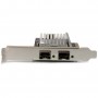 StarTech.com Scheda di rete PCI Express in Fibra ottica da 10Gb con 2 porte SFP+ aperto con Chip Intel (PEX20000SFPI)