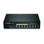 D-Link DGS-1008P switch di rete Non gestito Gigabit Ethernet (10/100/1000) Supporto Power over Ethernet (PoE) Nero (DGS-1008P)