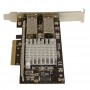 StarTech.com Scheda di rete PCI Express in Fibra ottica da 10Gb con 2 porte SFP+ aperto con Chip Intel (PEX20000SFPI)