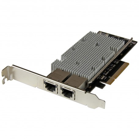 StarTech.com Scheda di rete PCI express a 2 porte 10 Gbase-T Ethernet con Chipset intel X540 (ST20000SPEXI)