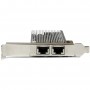 StarTech.com Scheda di rete PCI express a 2 porte 10 Gbase-T Ethernet con Chipset intel X540 (ST20000SPEXI)