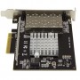 StarTech.com Scheda di Rete per Server SFP+ a Quattro Porte - PCI Express - Chip Intel XL710 (PEX10GSFP4I)