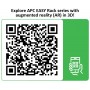 APC Easy Rack 24U Rack indipendenti Nero (ER6422)