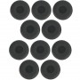 Jabra 14101-46 cuscinetto per auricolari Pelle Nero 10 pz (14101-46)