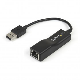 StarTech.com Adattatore USB 2.0 a Ethernet (RJ45) - Scheda di rete LAN Esterna USB2.0 a Ethernet 10/100 Mbps (USB2100)
