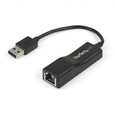 StarTech.com Adattatore USB 2.0 a Ethernet (RJ45) - Scheda di rete LAN Esterna USB2.0 a Ethernet 10/100 Mbps (USB2100)