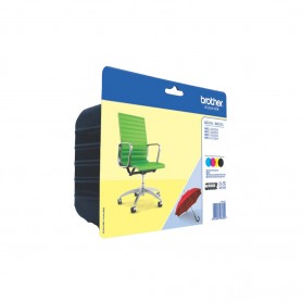 Brother LC-229XLVALBP cartuccia d'inchiostro 1 pz Originale Nero, Ciano, Magenta, Giallo (LC229XLVALBP)