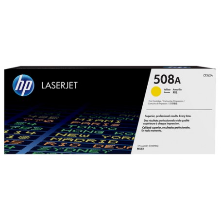 HP Cartuccia Toner giallo originale LaserJet 508A (CF362A)