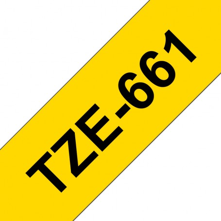 Brother TZe-661 nastro per etichettatrice TZ (TZE661)