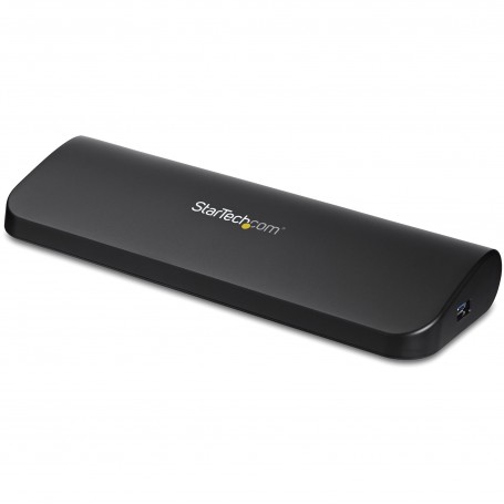 StarTech.com Docking station Universale USB3.0 per laptop VGA DVI HDMI - Dual-Monitor con Ethernet audio (USB3SDOCKHDV)