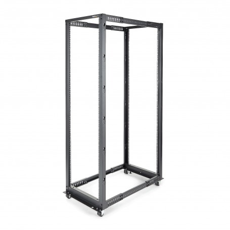 StarTech.com Armadio Rack a Telaio aperto 42U 19" - 4 staffe con profondità regolabile da 59-104 cm - Server Rack (4POSTRACK42)
