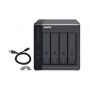 QNAP TR-004 array di dischi Nero (TR-004)