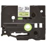 Brother TZe-C51 nastro per etichettatrice Nero su giallo fluorescente (TZEC51)
