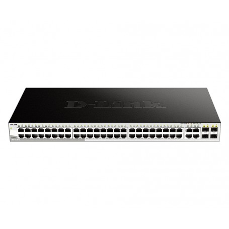 D-Link DGS-1210-52 switch di rete Gestito L2 Gigabit Ethernet (10/100/1000) 1U Nero (DGS-1210-52)