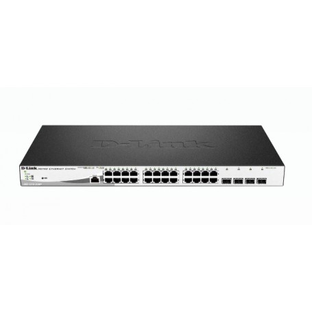D-Link DGS-1210-28MP switch di rete Gestito L2 Gigabit Ethernet (10/100/1000) Supporto Power over Ethernet (PoE) (DGS-1210-28MP)