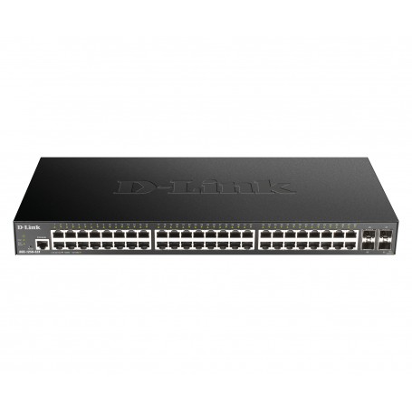 D-Link DGS-1250-52X switch di rete Gestito L3 Gigabit Ethernet (10/100/1000) Nero (DGS-1250-52X)
