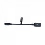 V7 Cavo USB nero da USB 3.0 A femmina a USB-C maschio 0.3m 1ft (V7U3C-BLK-1E)