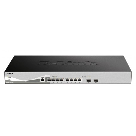 D-Link DXS-1210-10TS switch di rete Gestito L2/L3 10G Ethernet (100/1000/10000) 1U Nero, Argento (DXS-1210-10TS)