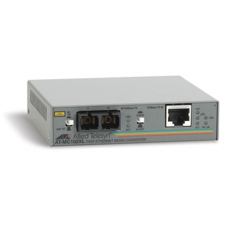 Allied Telesis AT-MC102XL convertitore multimediale di rete 100 Mbit/s (AT-MC102XL-60)