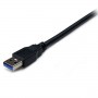 StarTech.com Cavo prolunga USB 3.0 SuperSpeed Tipo A da 2m da A ad A - Maschio/Femmina (USB3SEXT2MBK)