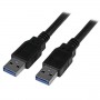 StarTech.com Cavo USB 3.0 - A ad A - M/M da 3m (USB3SAA3MBK)
