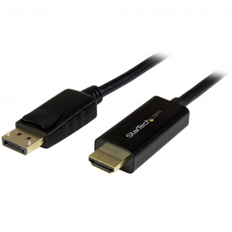 StarTech.com Cavo convertitore adattatore DisplayPort a HDMI - DP a HDMI da 2m - 4K (DP2HDMM2MB)