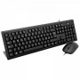 V7 Set tastiera e mouse con cavo USB e adattatore PS2 – IT (CKU200IT)