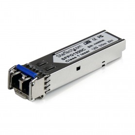 StarTech.com Modulo ricetrasmettitore SFP in fibra Gigabit compatibile con Cisco SM LC con DDM – 20 km (Mini-GBIC) (SFPG1320C)