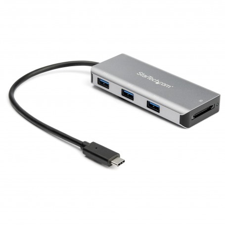 StarTech.com Hub USB-C a 3 porte con lettore per schede SD - 10 Gbps - 3 USB-A (HB31C3ASDMB)