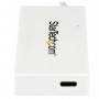 StarTech.com Hub USB-C a 4 porte USB 3.0 - Perno e Concentratore USB Tipo C con 1x USB-C e 3x USB-A - Bianco (HB30C3A1CFBW)