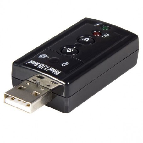 StarTech.com Scheda audio esterna adattatore audio USB Stereo Virtual 7.1 (ICUSBAUDIO7)